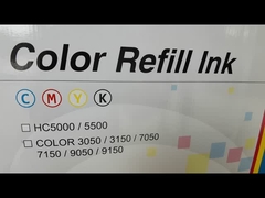Cartuccia di inchiostro di riempimento a colori per Riso HC5000 5500 Comcolor 3050 3150 7050 7150 9050 9150 Inchiostro di riempimento K
