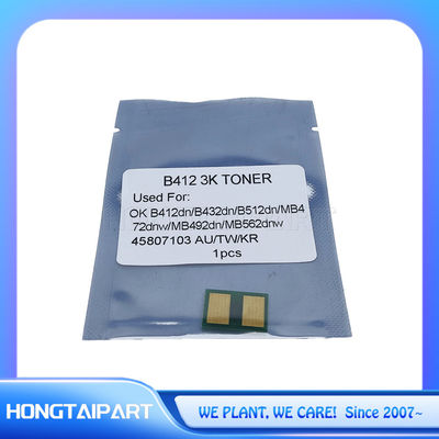 comprare 45807103 45807107 45807112 45807101 45807105 Toner Reset Chip per OKI ES4192 B412 B432 MB472 MB492 B432 MB472 MB492 B51 fabbricazione online
