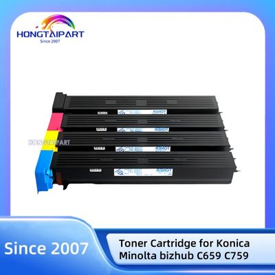 comprare Toner Cartridge TN713 TN713C TN713M TN713Y TN713K A9K8430 A9K8230 A9K8330 A9K8130 per Konica Minolta bizhub C659 C759 fabbricazione online