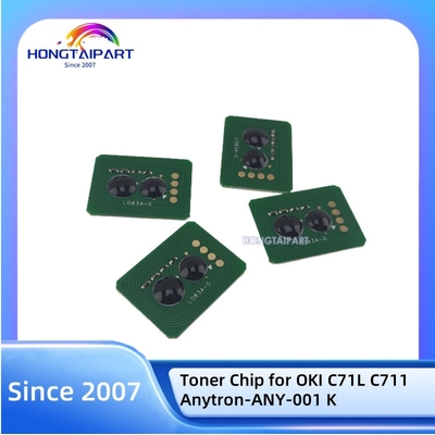 comprare Chip toner compatibile per OKI C71L C711 Anytron-ANY-001 K fabbricazione online