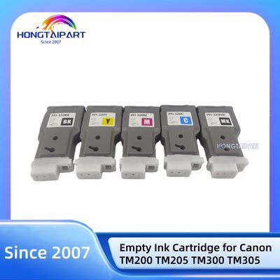 comprare Empty Ink Cartridge 300ML PFI320 PFI-320 for Canon TM200 TM205 TM300 TM305 Compatible with Neutral Packing fabbricazione online