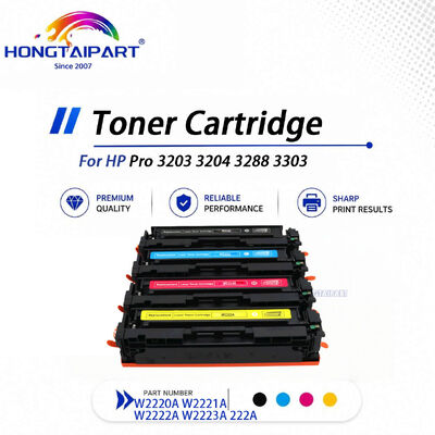 Acquistare W2220A W2221A W2222A W2223A Cartuccia toner 222A per HP Pro 3203 3204 3288 3303 fabbricazione online