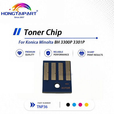 comprare Circuito integrato della cartuccia del toner Konica Minolta TNP36 compatibile con Bizhub 3300P 3301P fabbricazione online