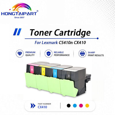Acquistare Cartuccia toner Lexmark CX410 a basso difetto con immagine chiara per stampante multifunzione da ufficio CS410n CX410 fabbricazione online