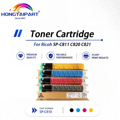 Acquistare Cartuccia toner SP‑C810 potenziata con saturazione Anti‑striature Gradiente uniforme Compatibile per Ricoh SP‑C811 C820 C821 fabbricazione online