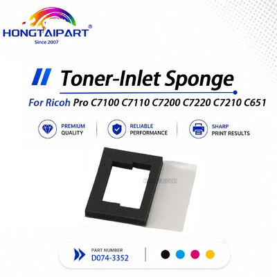 Acquistare Toner-Inlet Sponge D074‐3352 antipolvere di sviluppo Sigillatore in polvere Dimension-matched Compatibile per Ricoh Pro C7100 C7110 C7200 C7220 C7210 C651 fabbricazione online