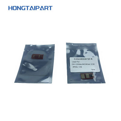 Chip risistemato 46508709 D-ella cartuccia di versione D-ell'AU di AP di dimensione di Chip For OKI C332dn MC363dn del toner grande 46508710 46508711 46508712 3.5K