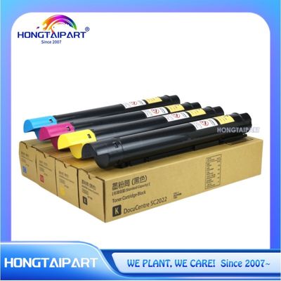 HONGTAIPART Cartuccia toner a colori compatibile CT202952 CT202956 CT202957 CT202958 per Fuji Xerox DC SC2020 SC2022 Alta qualità Nero Giallo Ciano Magenta Parte copiatrice ad alta capacità