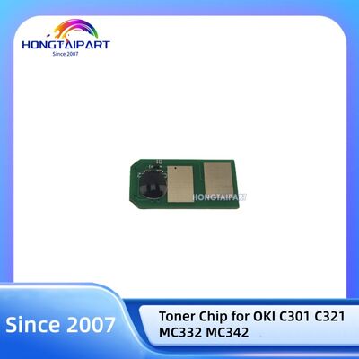 Chip toner 44973546 per OKI C301 C321 MC332 MC342 Color Printer Chips Ricambi Hongtaipart