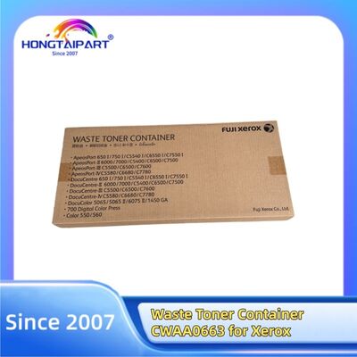 Contenitore tonico per rifiuti CWAA0663 per Xerox 650i 750i C5540i C6550i C7550i 6000 7000 C5400 C6500 C7500 C5550 C6500 C7600 C5580 C6680 C7780 DocuColor 5065 5065II 6075II 1450 GA 700 Colore digitale 550 560