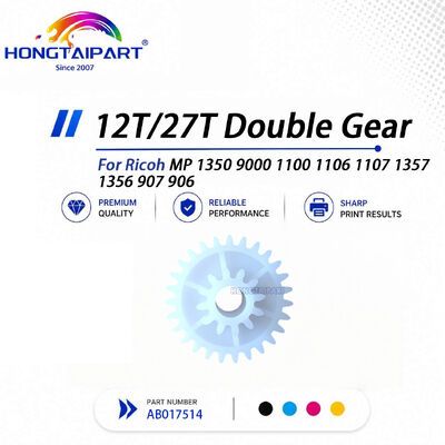 12T/27T Doppio Ingranaggio AB017514 Per Ricoh MP9000 1100 1350 1106 1107 1356 1357 906