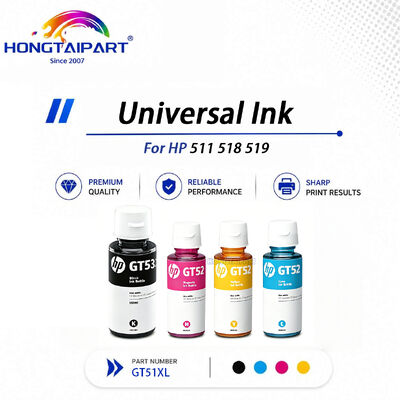 Vivid Color Rendering HP GT51XL Universal Ink Smooth Printing No‑clog Printhead