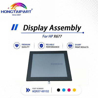 Original Used Touch‑Sensitive Control Panel Display Assembly 6QN37‑60102 For HP X677 Printer Repair