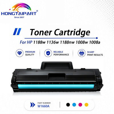 Cartuccia toner HP W1660A ad alta compatibilità con testo in chiaro per stampante 1188w 1136w 1188nw 1008w 1008a