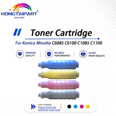 Cartuccia toner a colori vivaci TN622 A5E7130 A5E7430 7330 7230 per Konica Minolta C6085 C6100 C1085 C1100