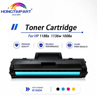Cartuccia toner HP W1660A ad alta compatibilità con testo in chiaro per stampante 1188w 1136w 1188nw 1008w 1008a