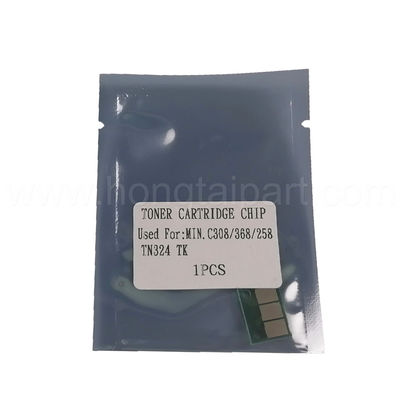 Chip del toner per bhc 258 di Konica Minolta tamburo caldo Chip High Quality del toner di 308 368 vendite TN324 e stalla & lunga vita